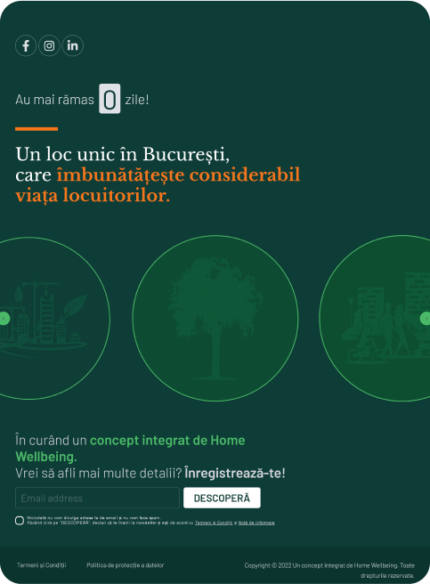 Landing Page - Home Wellbeing